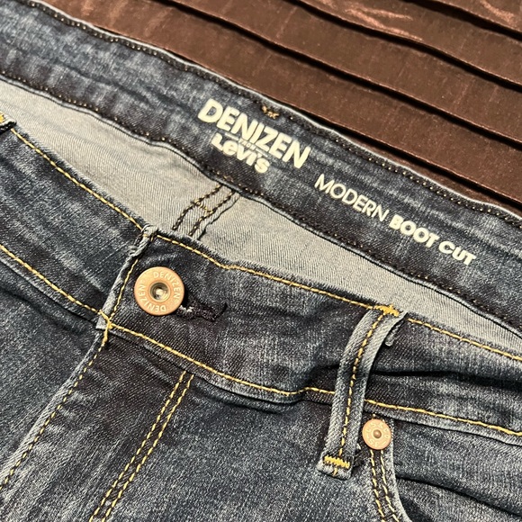Levi’s denizen modern boot cut jeans size 16s short - Picture 2 of 7